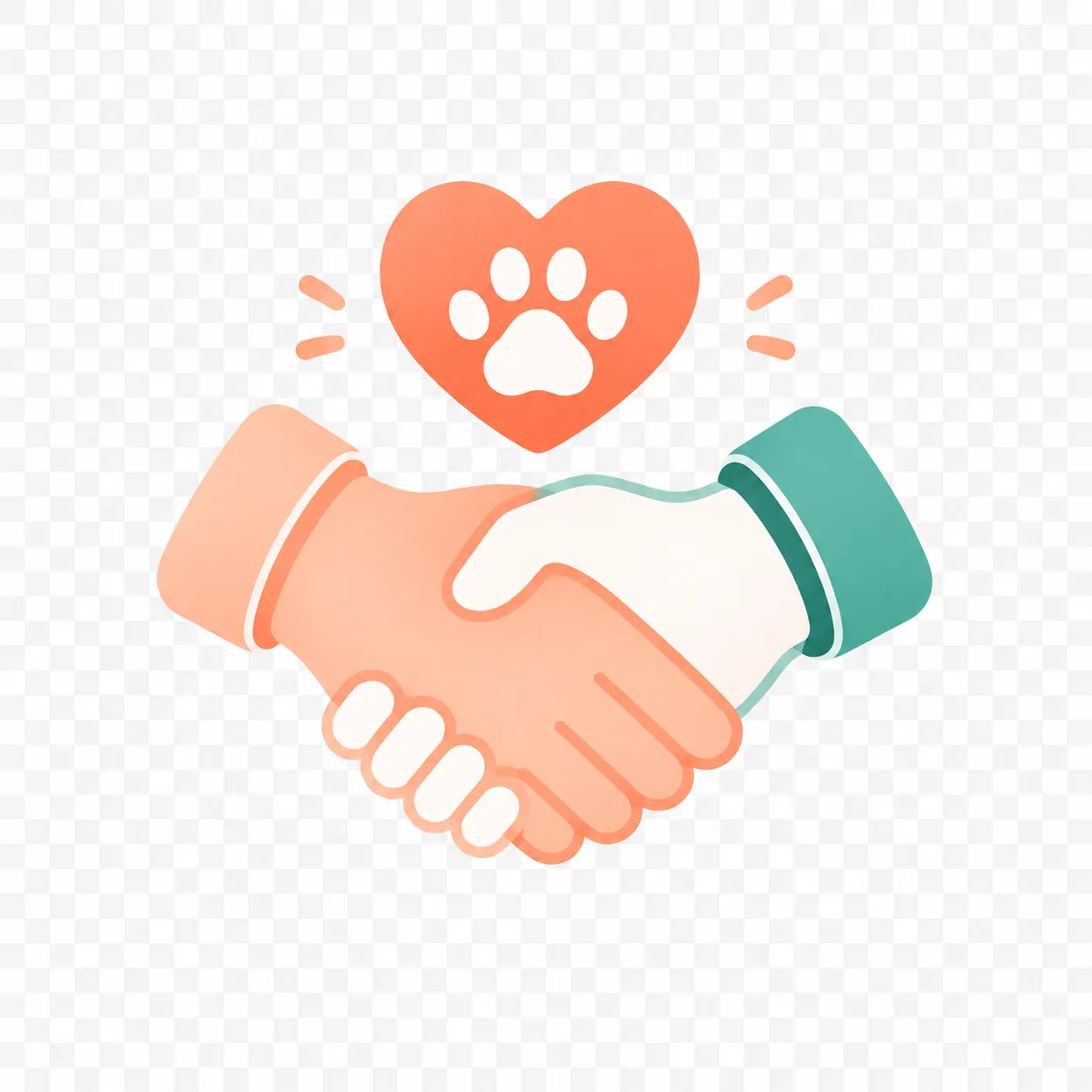 Colaboración entre personas, animales y refugios
